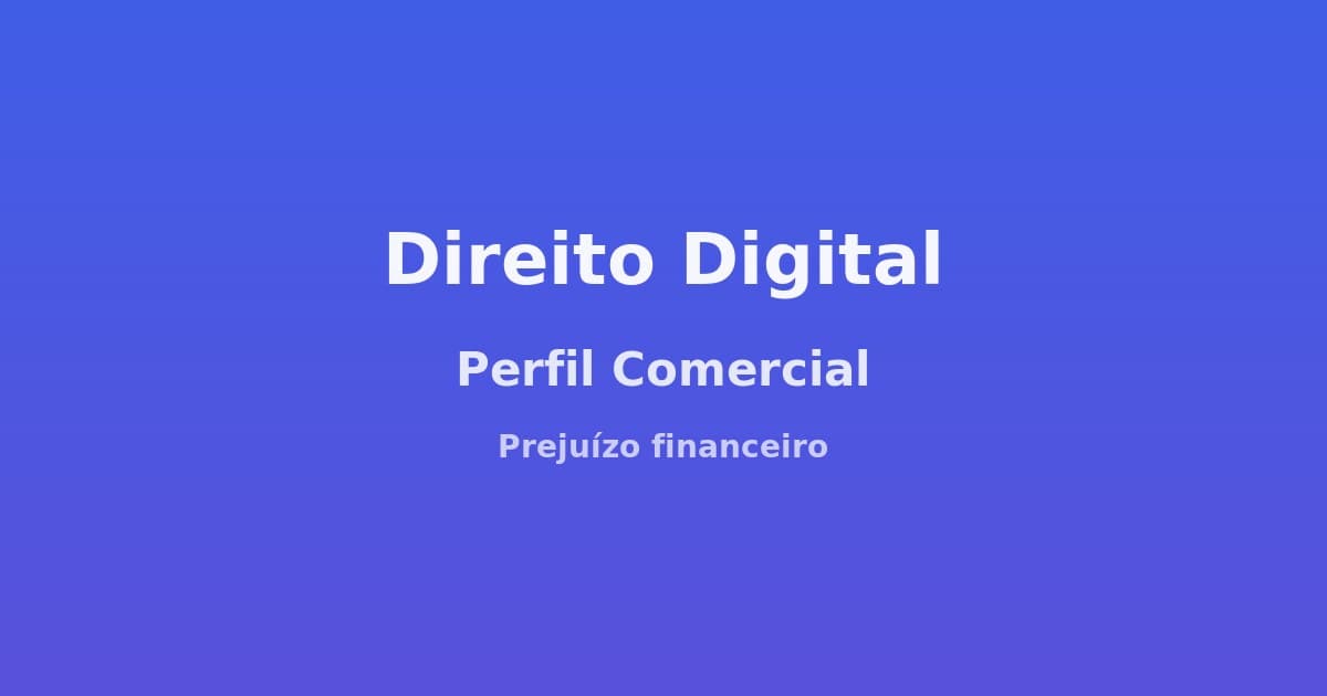 Perfil comercial invadido: como calcular o prejuízo