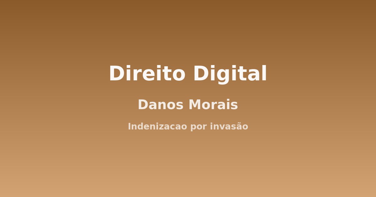 Indenização por danos morais por conta hackeada: quando cabe e quanto pedir